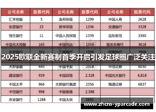 2025欧联全新赛制首季开启引发足球圈广泛关注